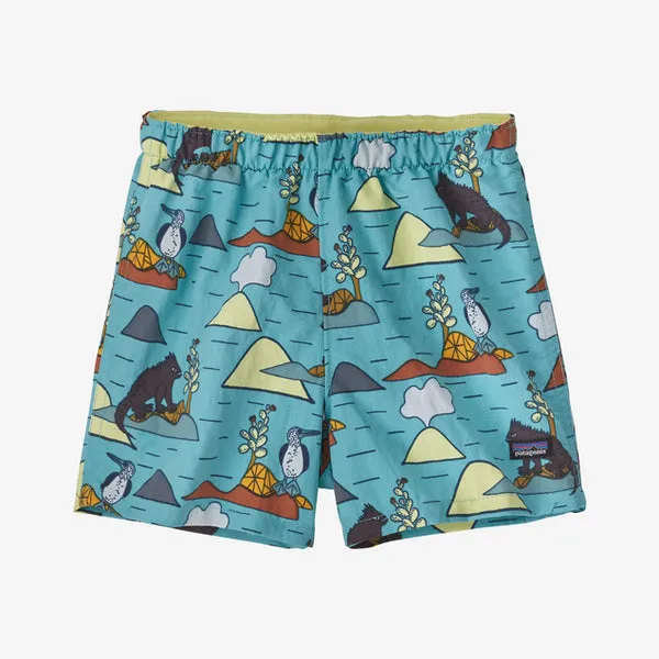 Patagonia Baby Baggies Shorts - Volcano Iggy Blue