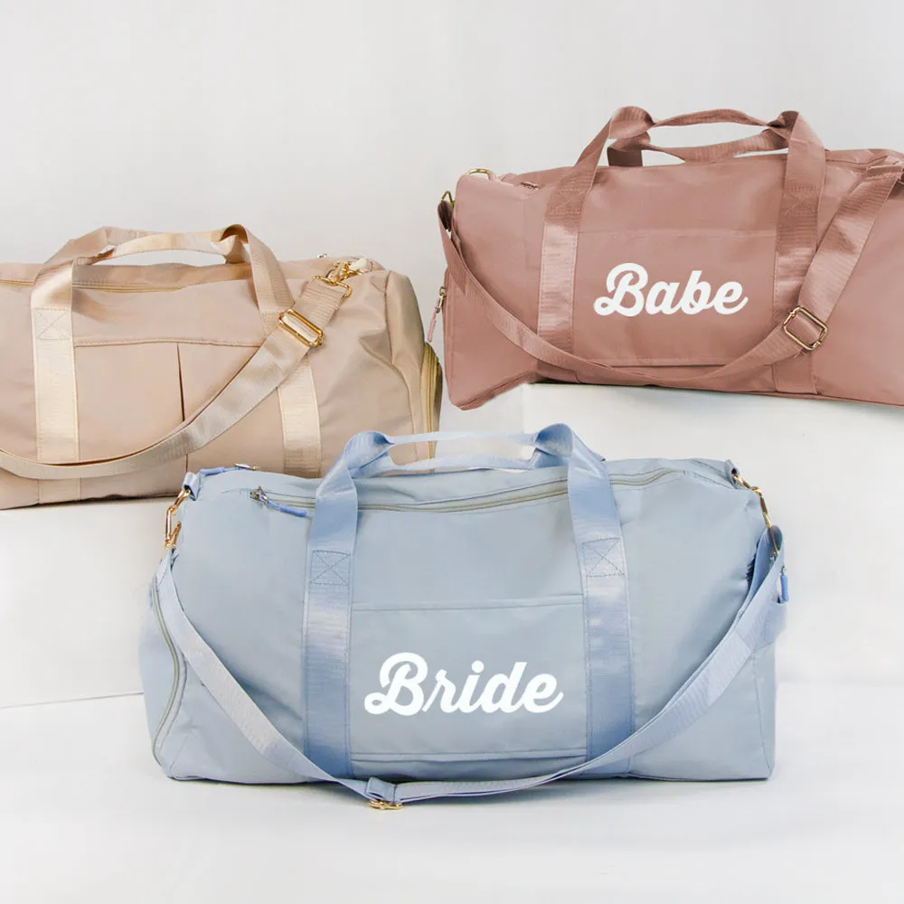 Personalized Duffle Bag for Women