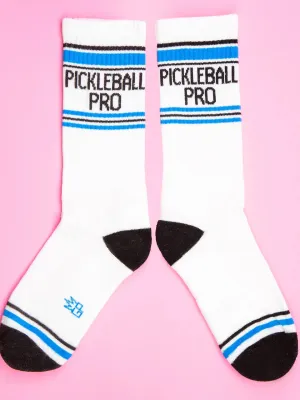 Pickleball Pro Gym Crew Socks