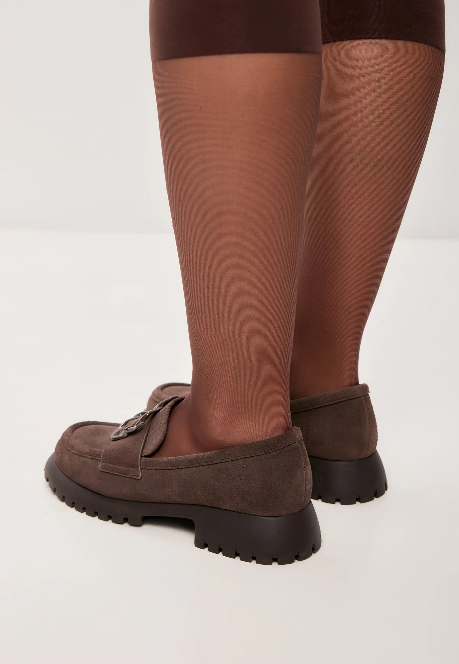 Platform Loafers Jenny - Brown