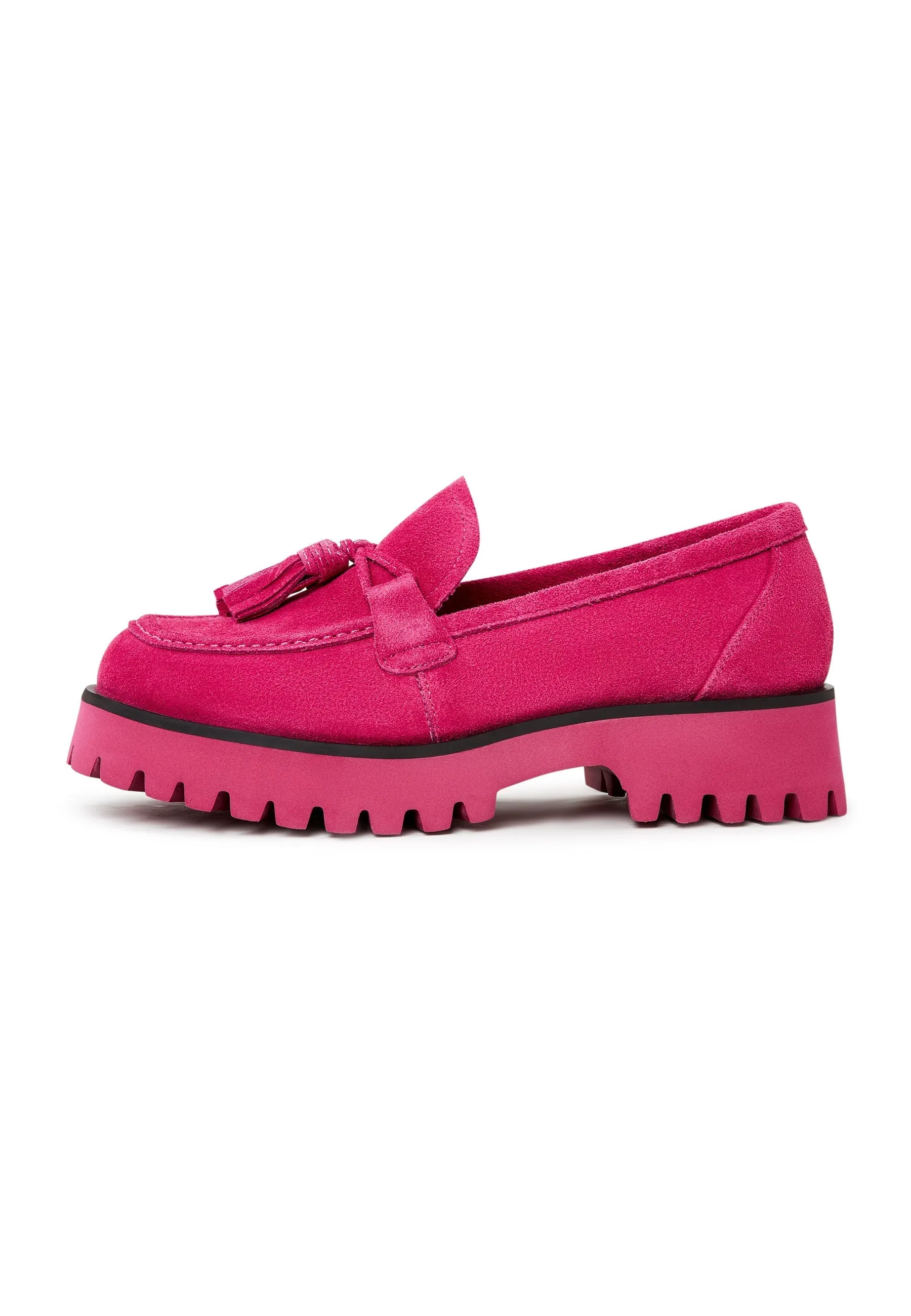 Platform Loafers Ksenia - Pink