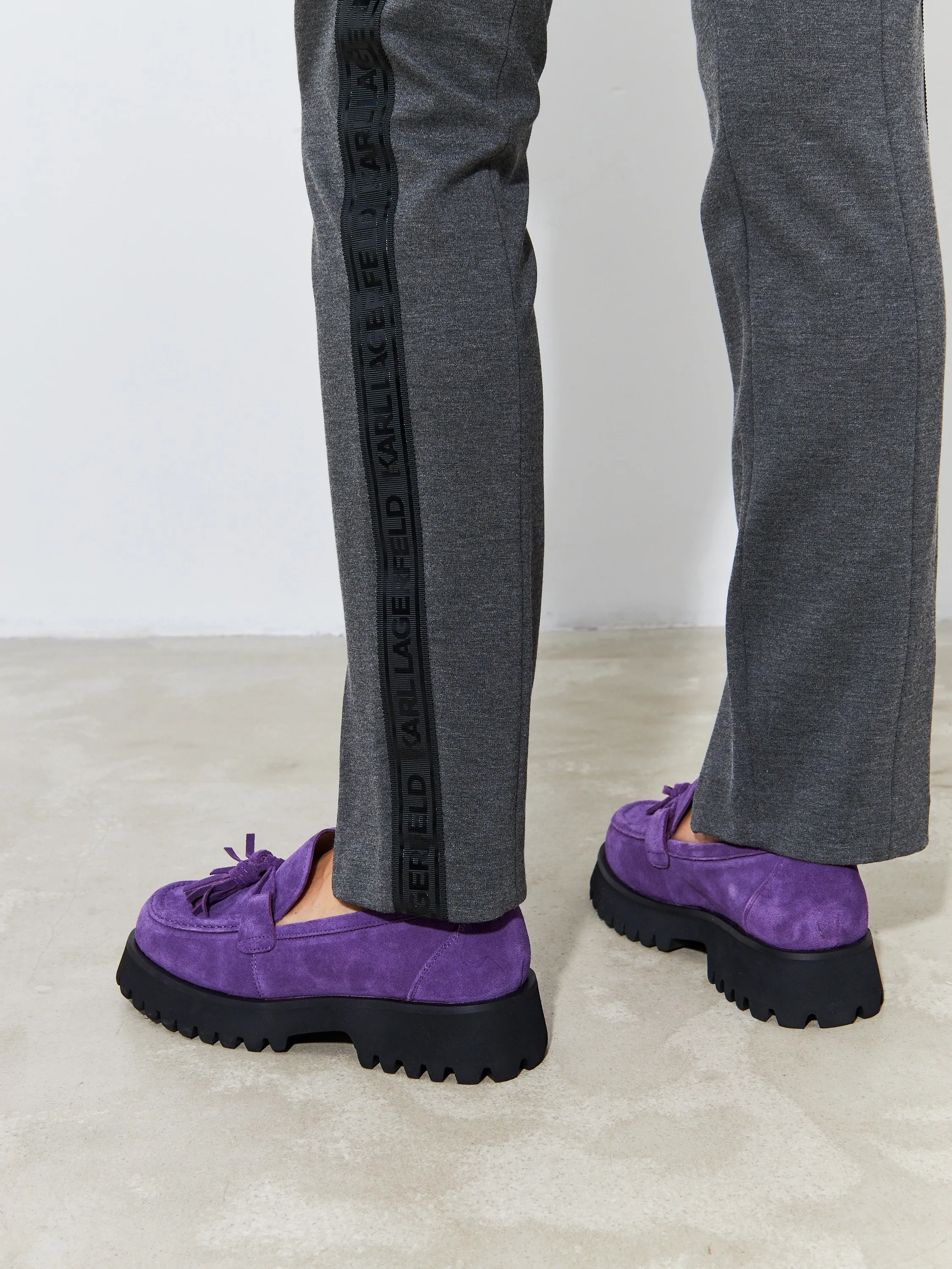 Platform Loafers Ksenia - Violet