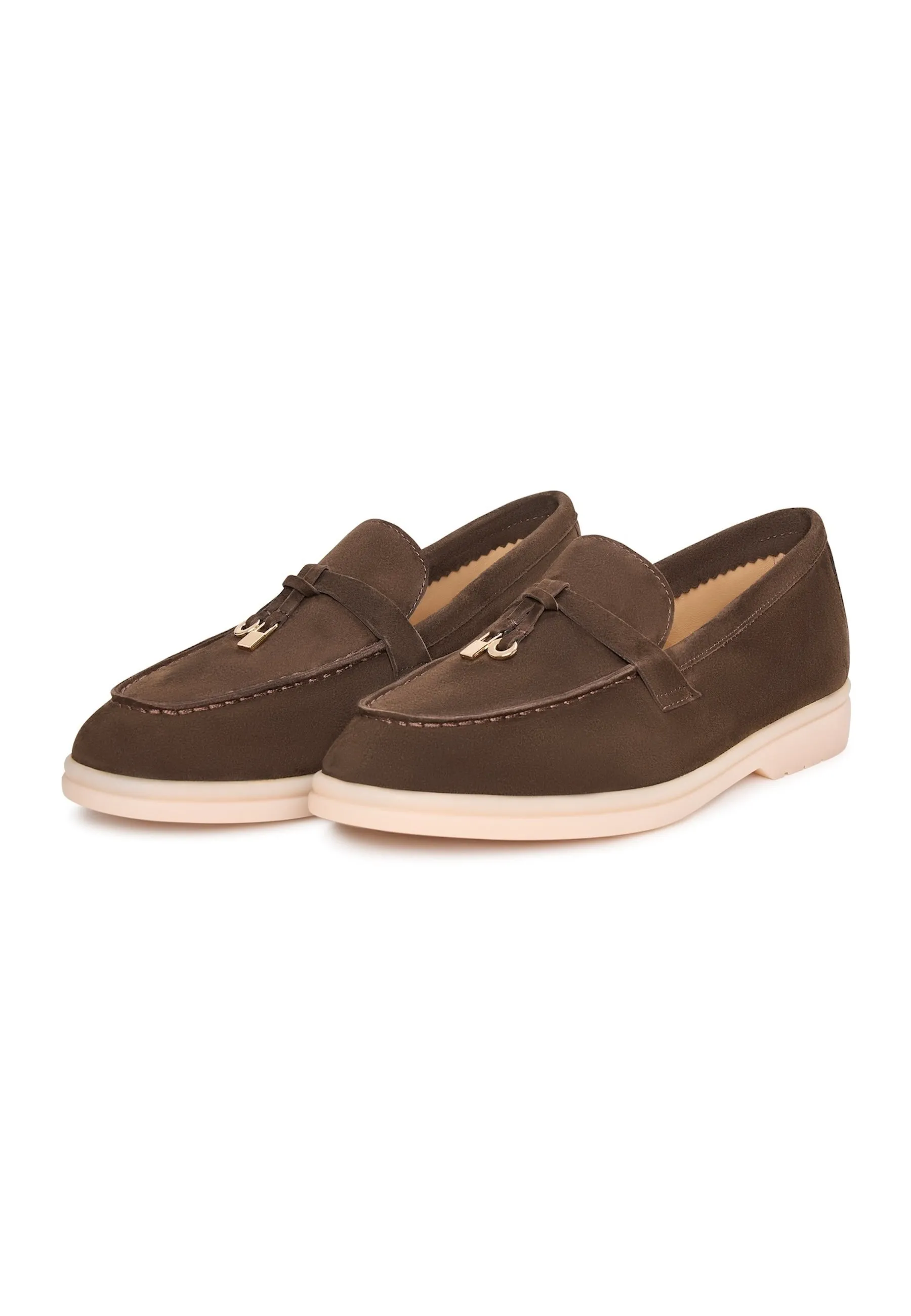 Platform Moccasins Aurelia - Brown