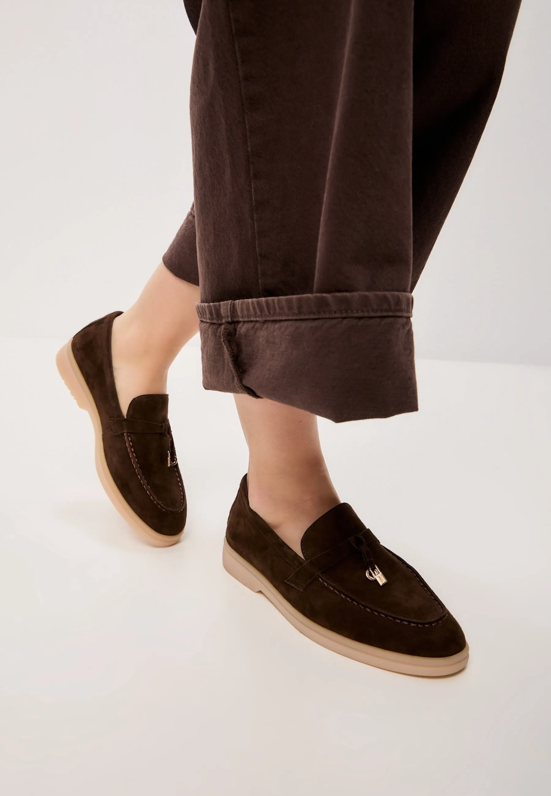 Platform Moccasins Aurelia - Brown