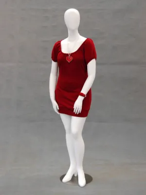 Plus Size Female Egghead Mannequin MM-RNANCYW2