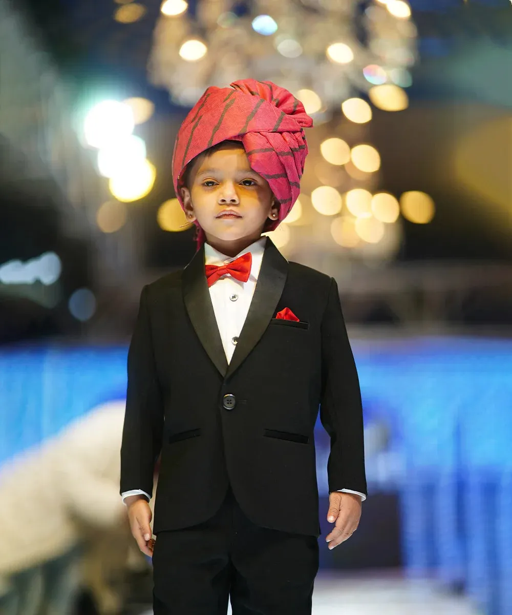 Pre-Order: Jade Black Formal Coat Suit for Party for Boys (DM For Price)