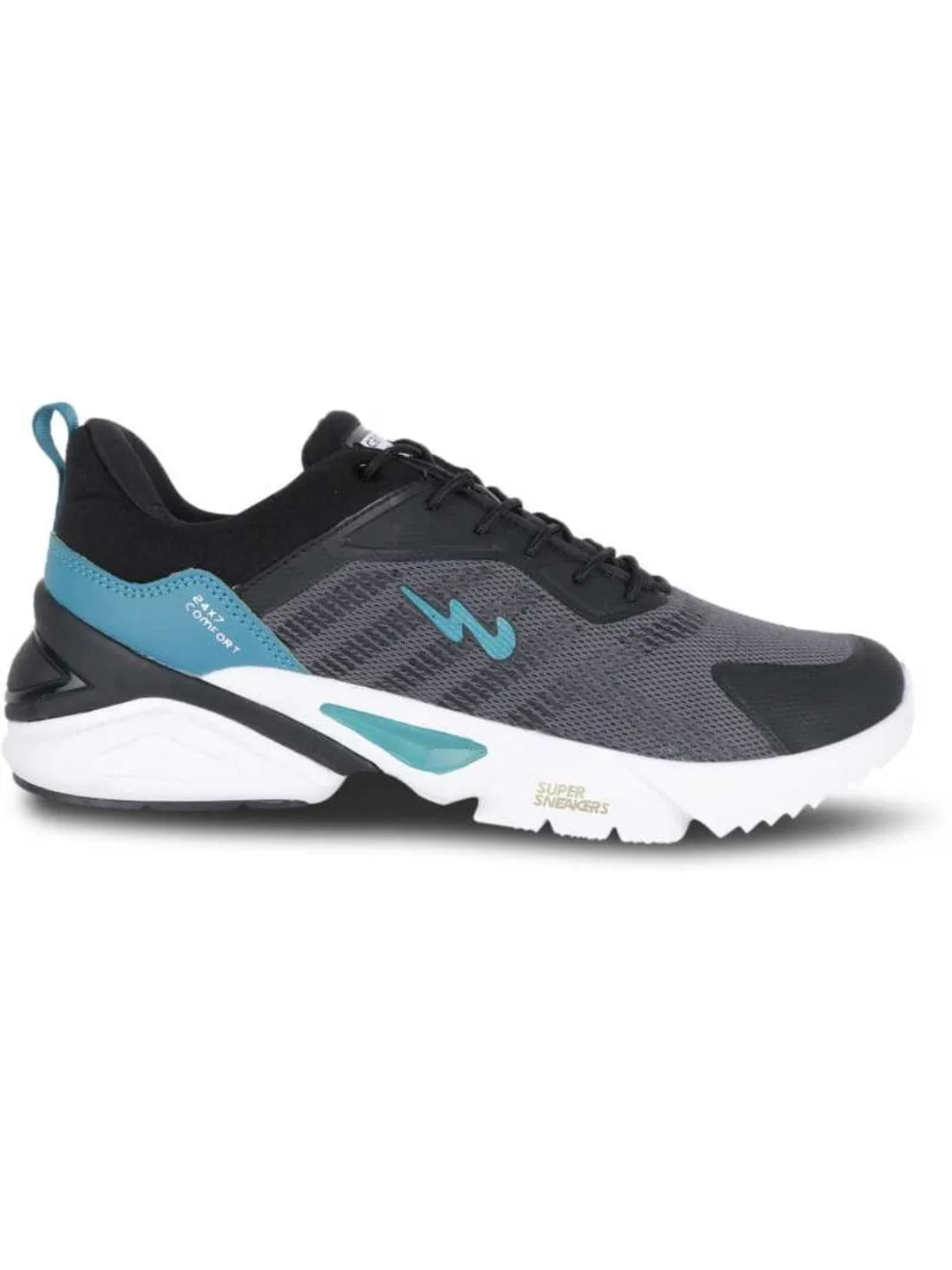 PRESTIGE Black Men's Running Shoes