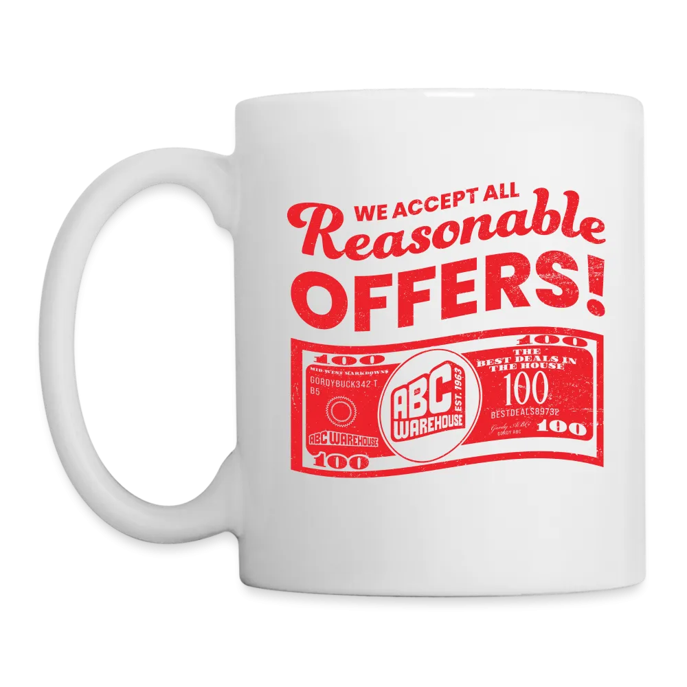 Reasonable Offers Coffee/Tea Mug