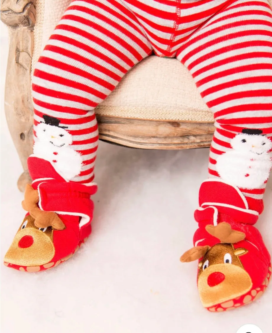 Reindeer Festive Booties