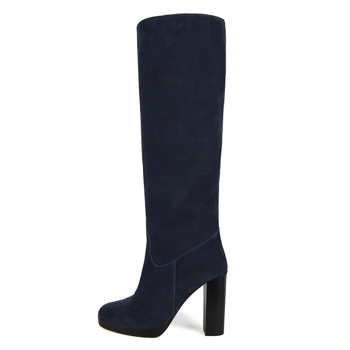 Ribes suede, night blue