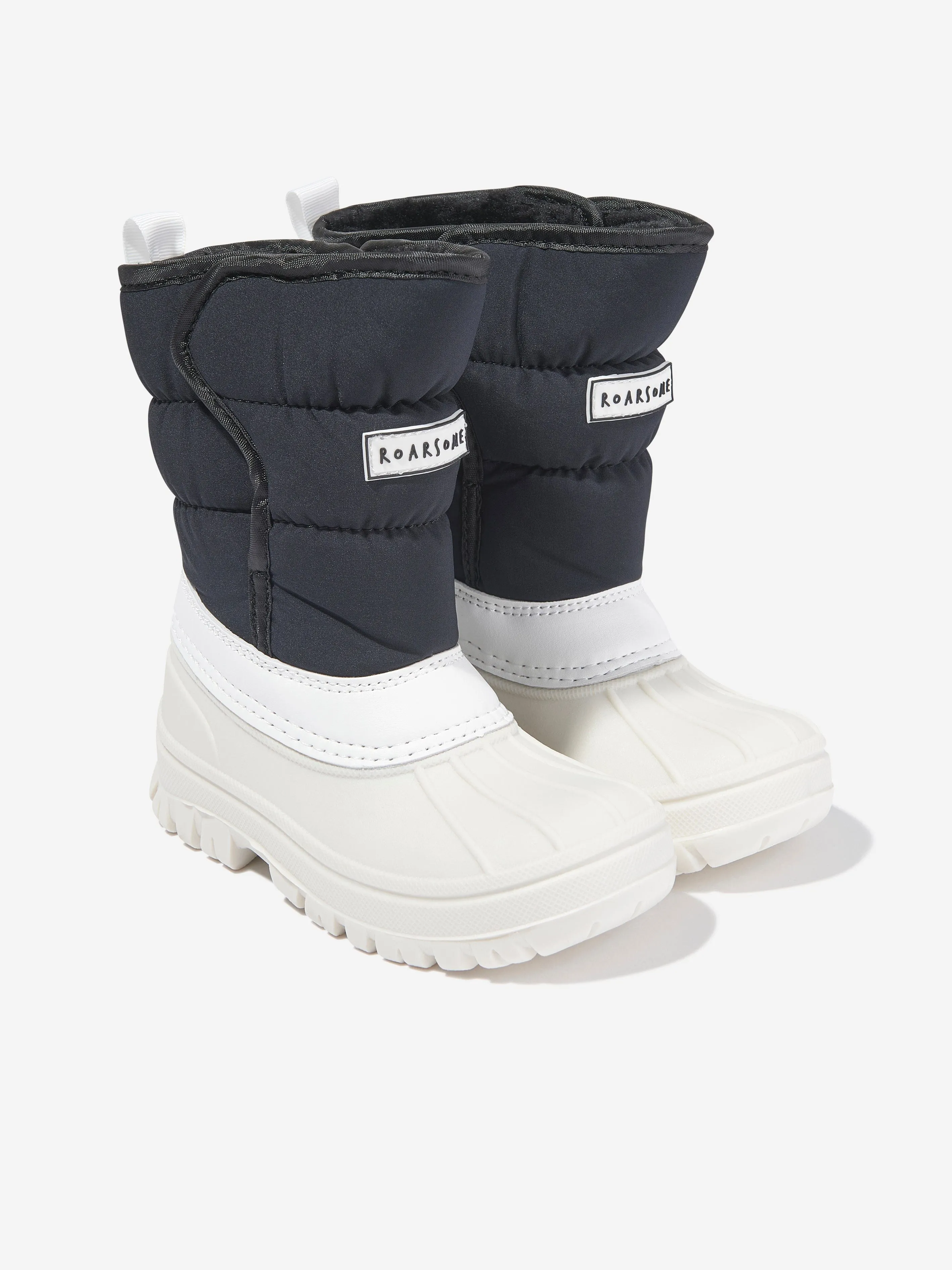 Roarsome Kids Snow Boots in Black