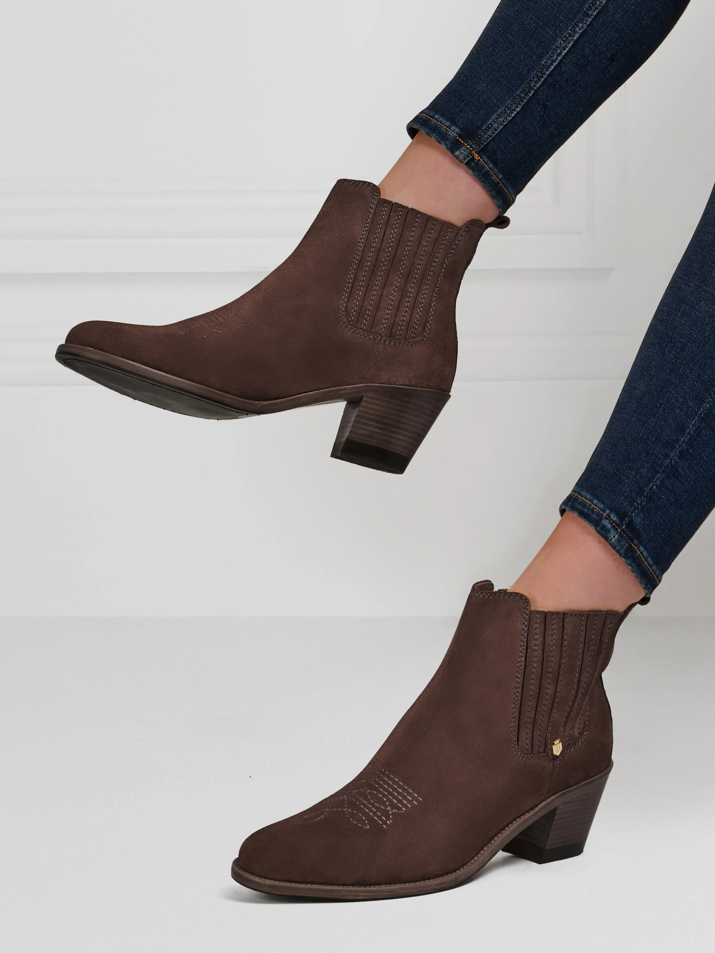 Rockingham Ankle Boot - Chocolate