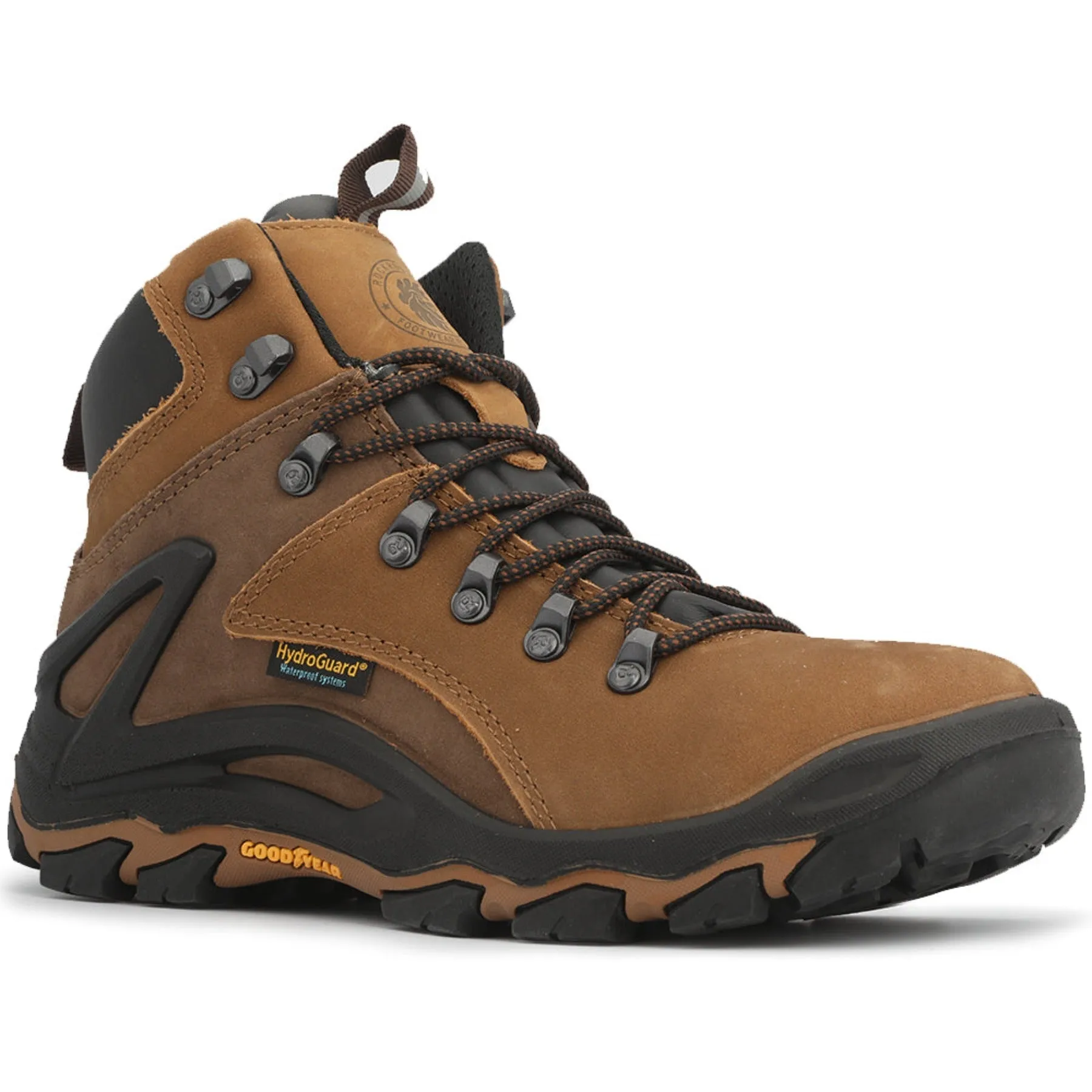 ROCKROOSTER Farland Brown 6 Inch Waterproof hiking shoes KS257