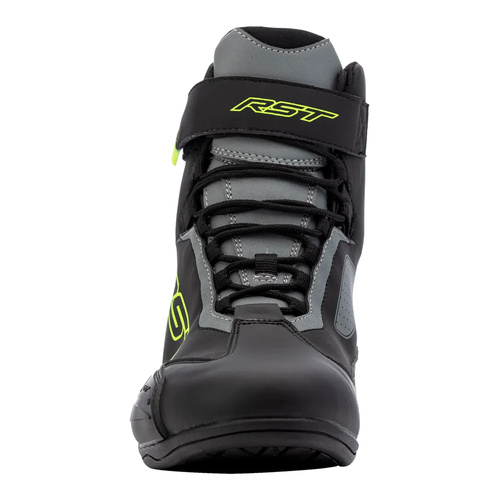 RST Sabre Moto Shoe CE Boots - Black / Grey / Fluo Yellow