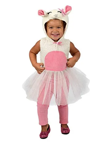 Rubie's Girls Pink Liza Lamb Costume