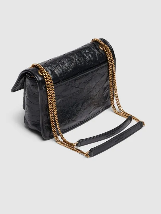 Saint Laurent   Baby Niki leather shoulder bag 