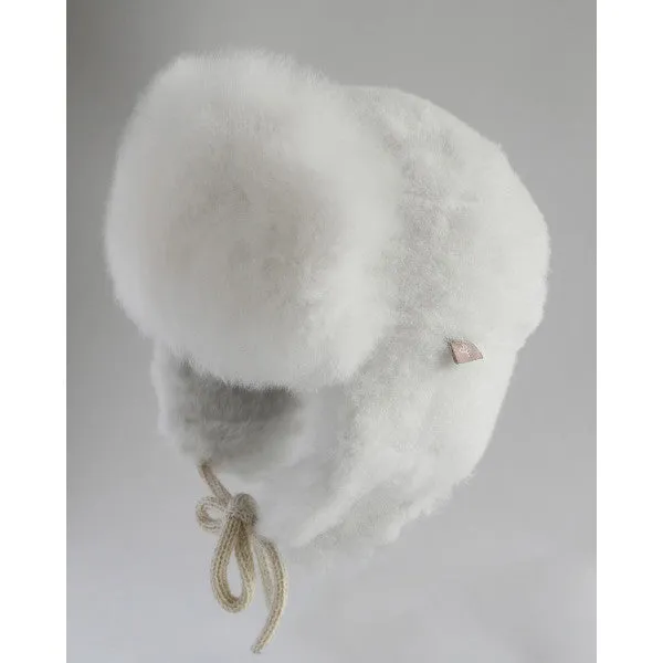 Samantha Holmes Newborn Trapper Alpaca Fur Hat