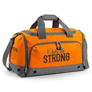 Samson Athletics Only The Strong Gym Bag - Electric Orange