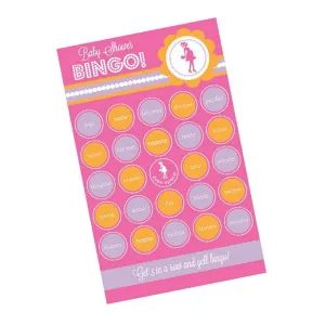 She's Going To Pop Pink Baby Shower Bingo (Pack of 16 cards)