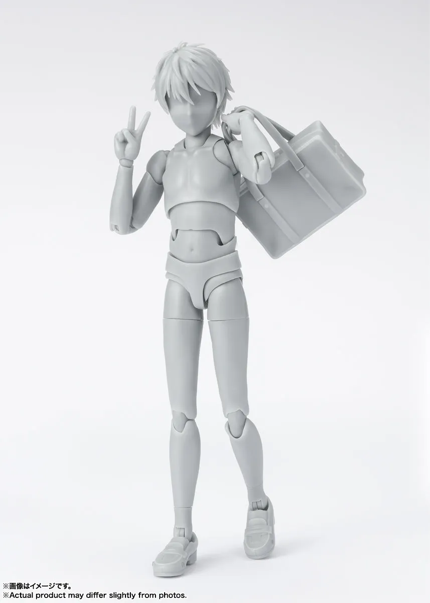 S.H.Figuarts Body-Kun -School Life- Edition DX Set (Gray Color Ver.)