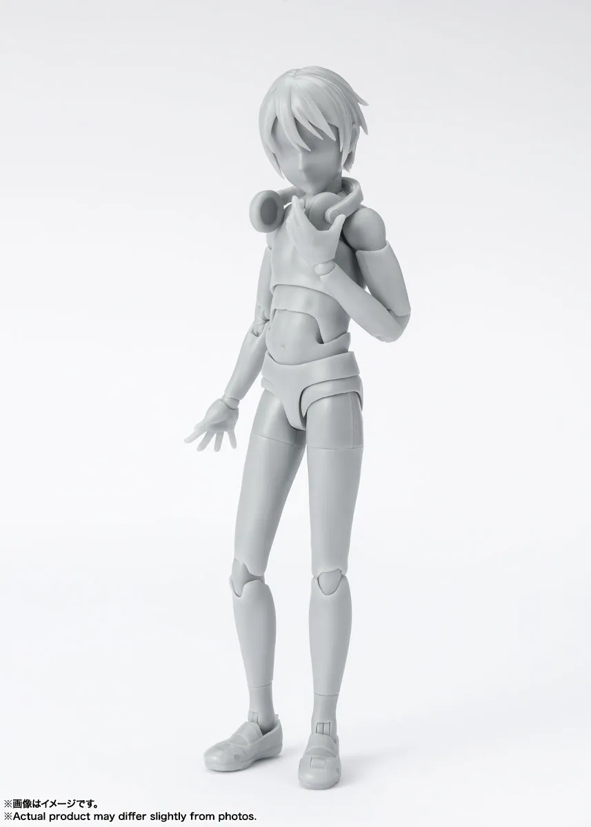 S.H.Figuarts Body-Kun -School Life- Edition DX Set (Gray Color Ver.)