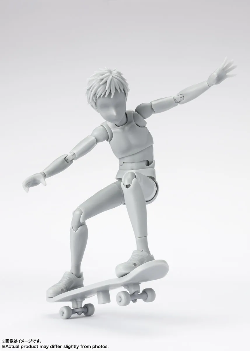 S.H.Figuarts Body-Kun -School Life- Edition DX Set (Gray Color Ver.)