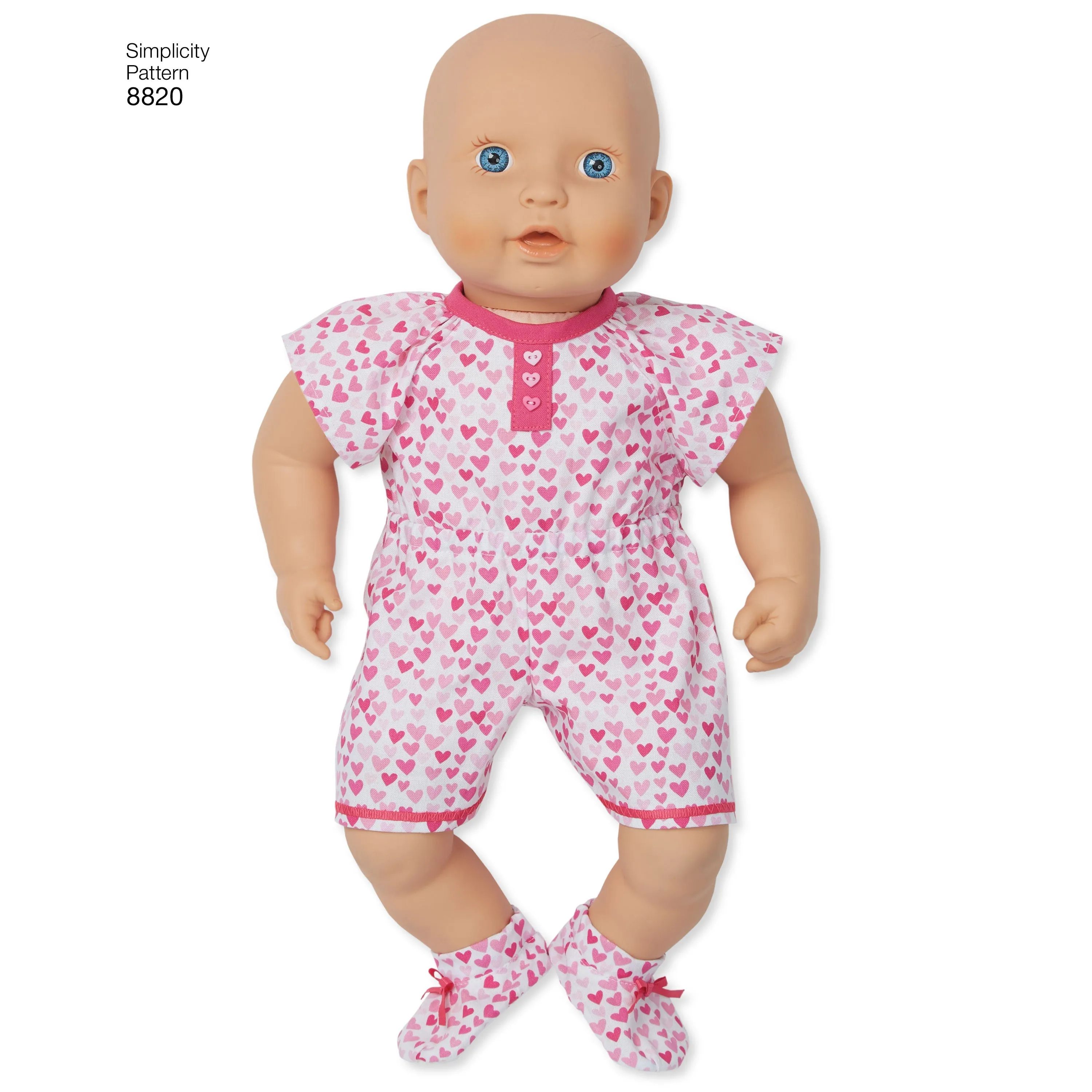 Simplicity Pattern 8820 15" Baby Doll Clothes