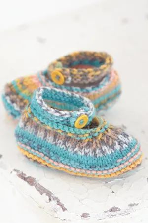 Sirdar Snuggly Baby Crofter DK Patterns - 4514 Baby Booties - PDF Download