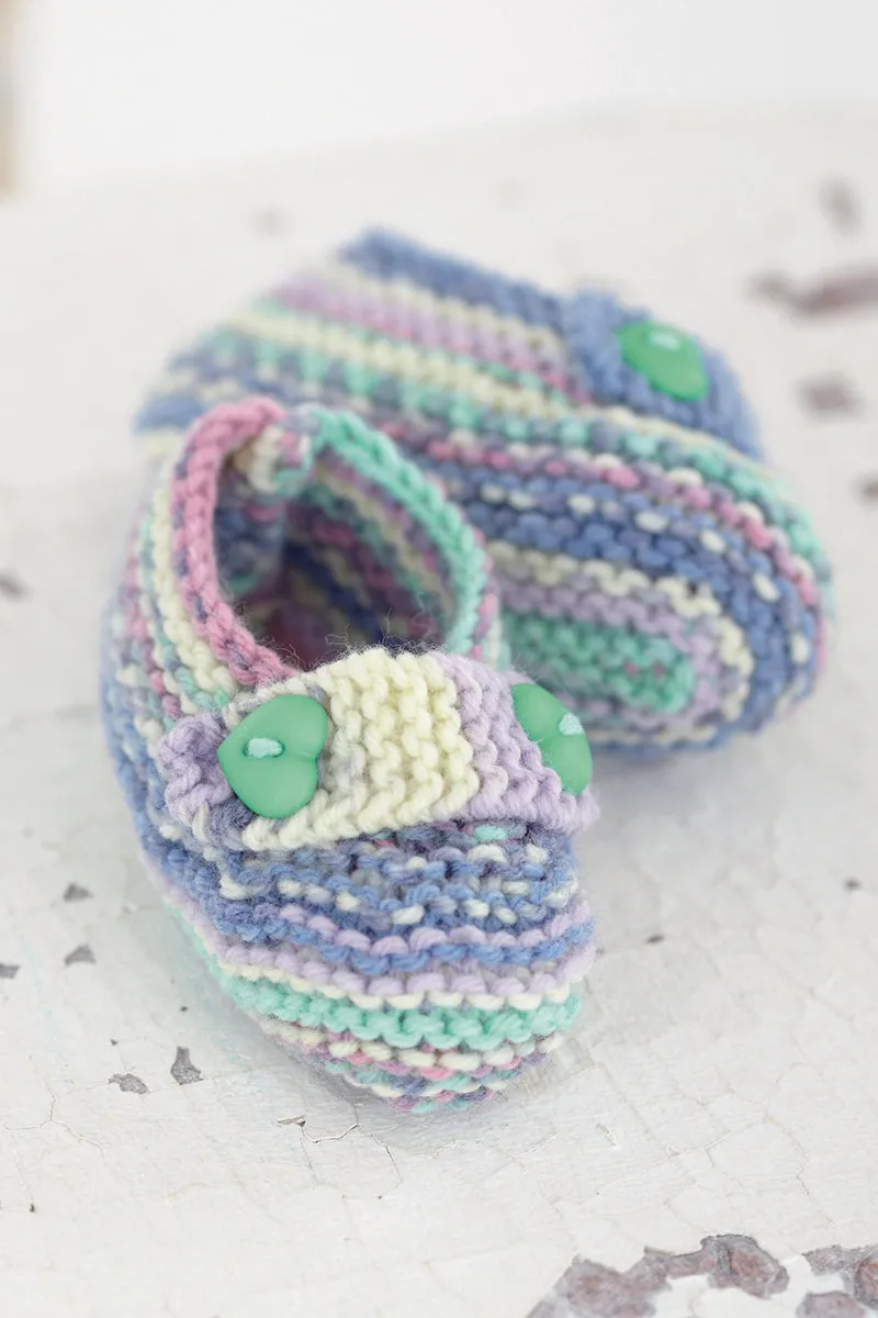 Sirdar Snuggly Baby Crofter DK Patterns - 4514 Baby Booties - PDF Download