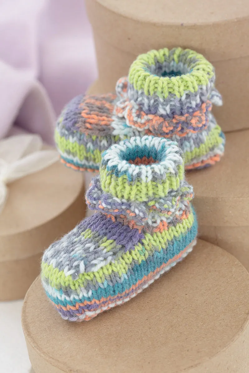 Sirdar Snuggly Baby Crofter DK Patterns - 4514 Baby Booties - PDF Download