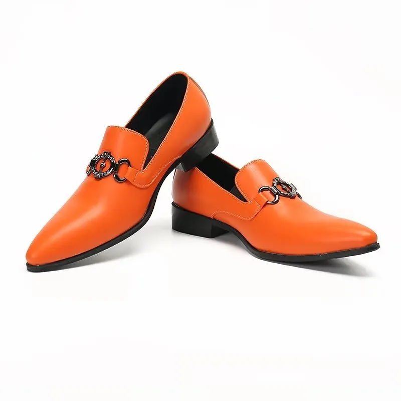 SophiLeather Bold Slip-on Classy Loafers