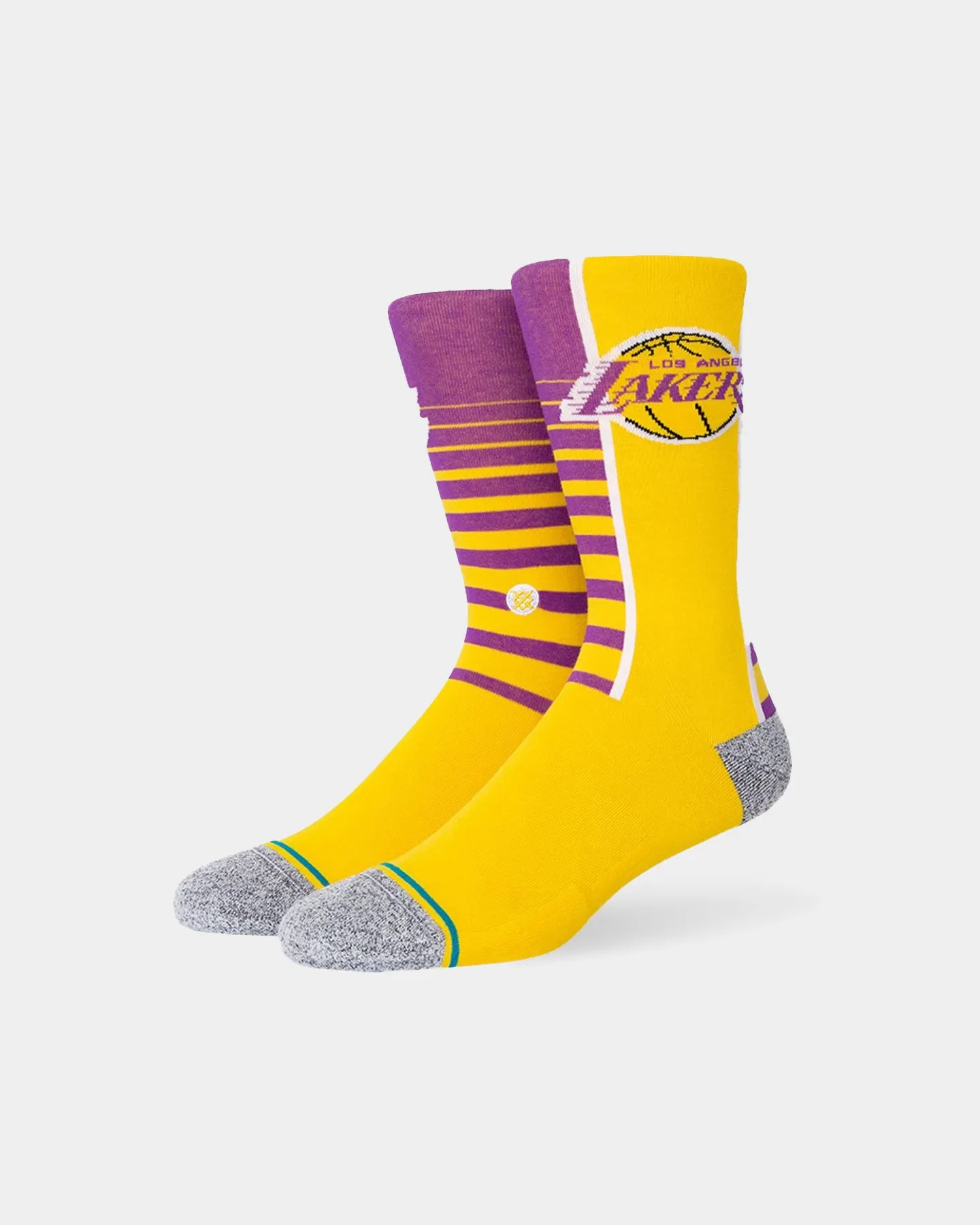 Stance Men's Los Angeles Lakers HWC Gradient Sock Yellow