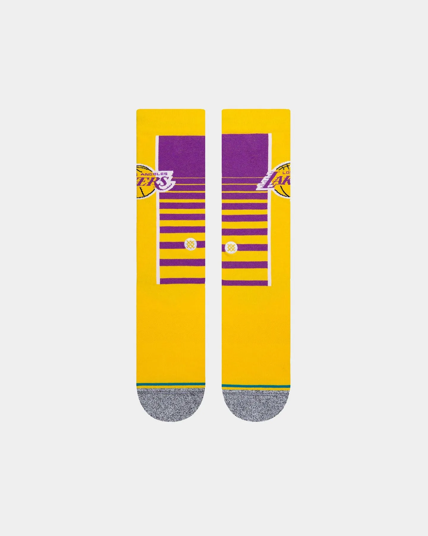 Stance Men's Los Angeles Lakers HWC Gradient Sock Yellow