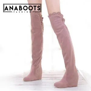 sweet high heels over the knee boots