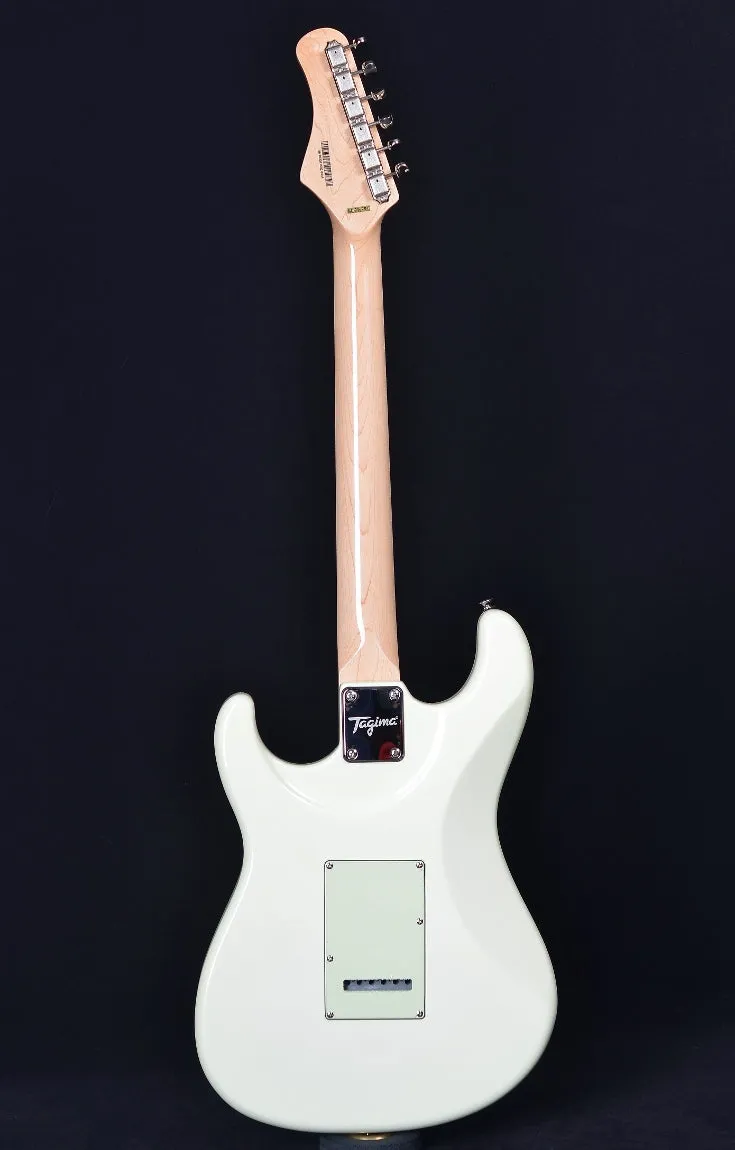 Tagima Classic Series T-635 - Olympic White with Mint Green Pickguard