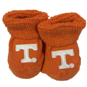 Tennessee Volunteers Two Feet Ahead Infant Baby Newborn Orange Socks Booties