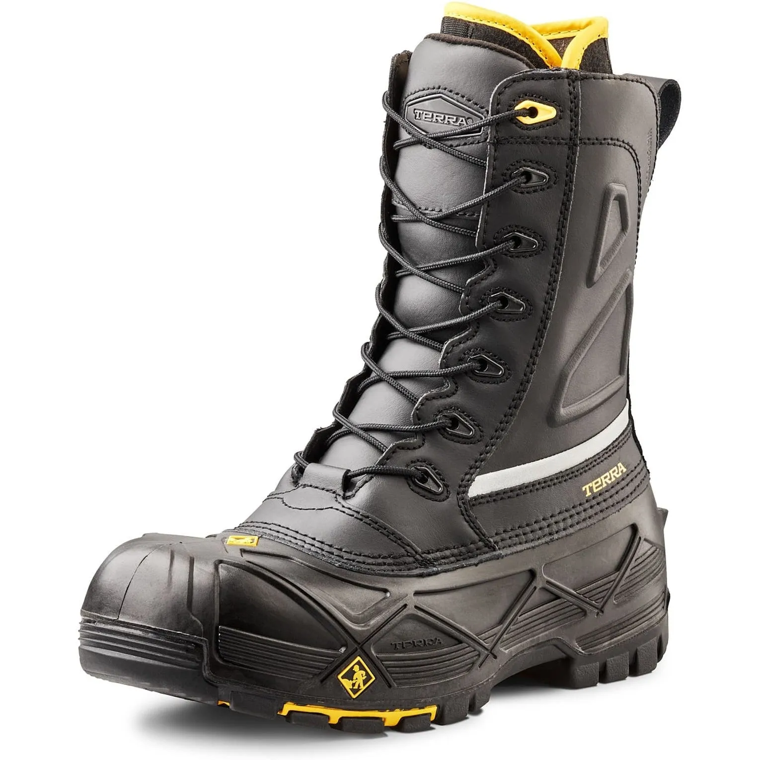 Terra Men's Crossbow Comp Toe WP Winter Safety Work Boot -Black- R5605B