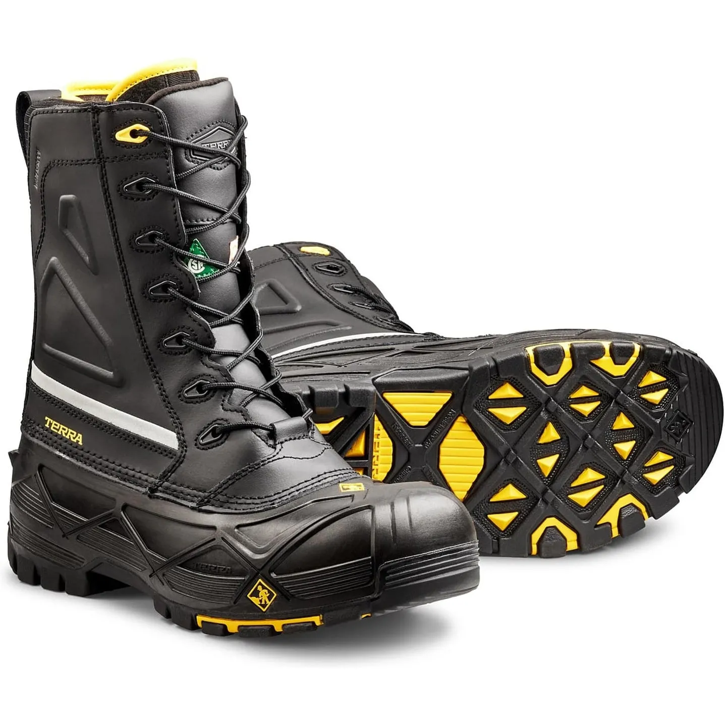 Terra Men's Crossbow Comp Toe WP Winter Safety Work Boot -Black- R5605B