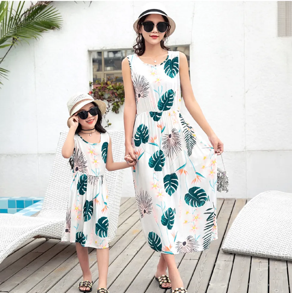 The Monstera Matching Dress