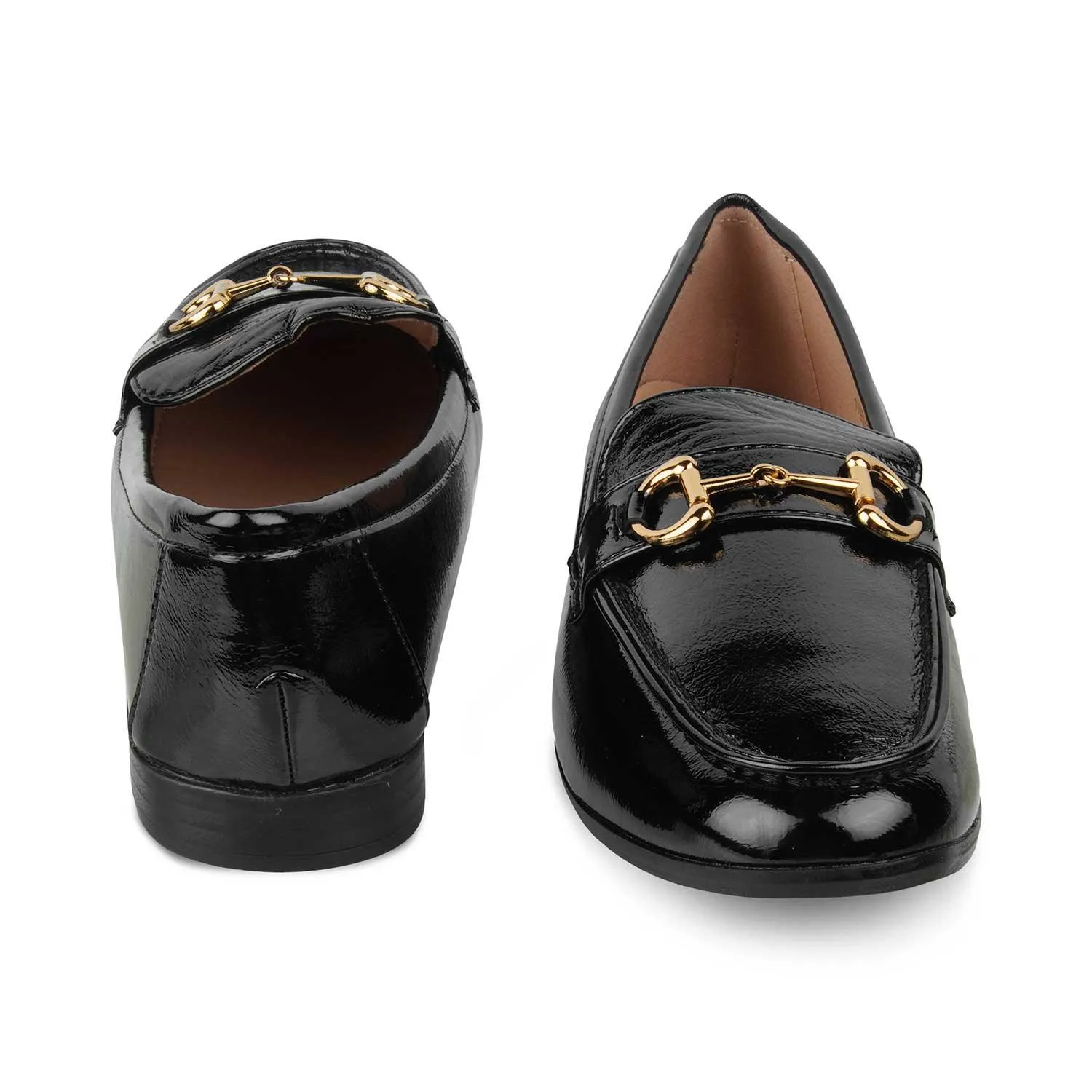 The Sigor Black Women's Dress Loafers Tresmode