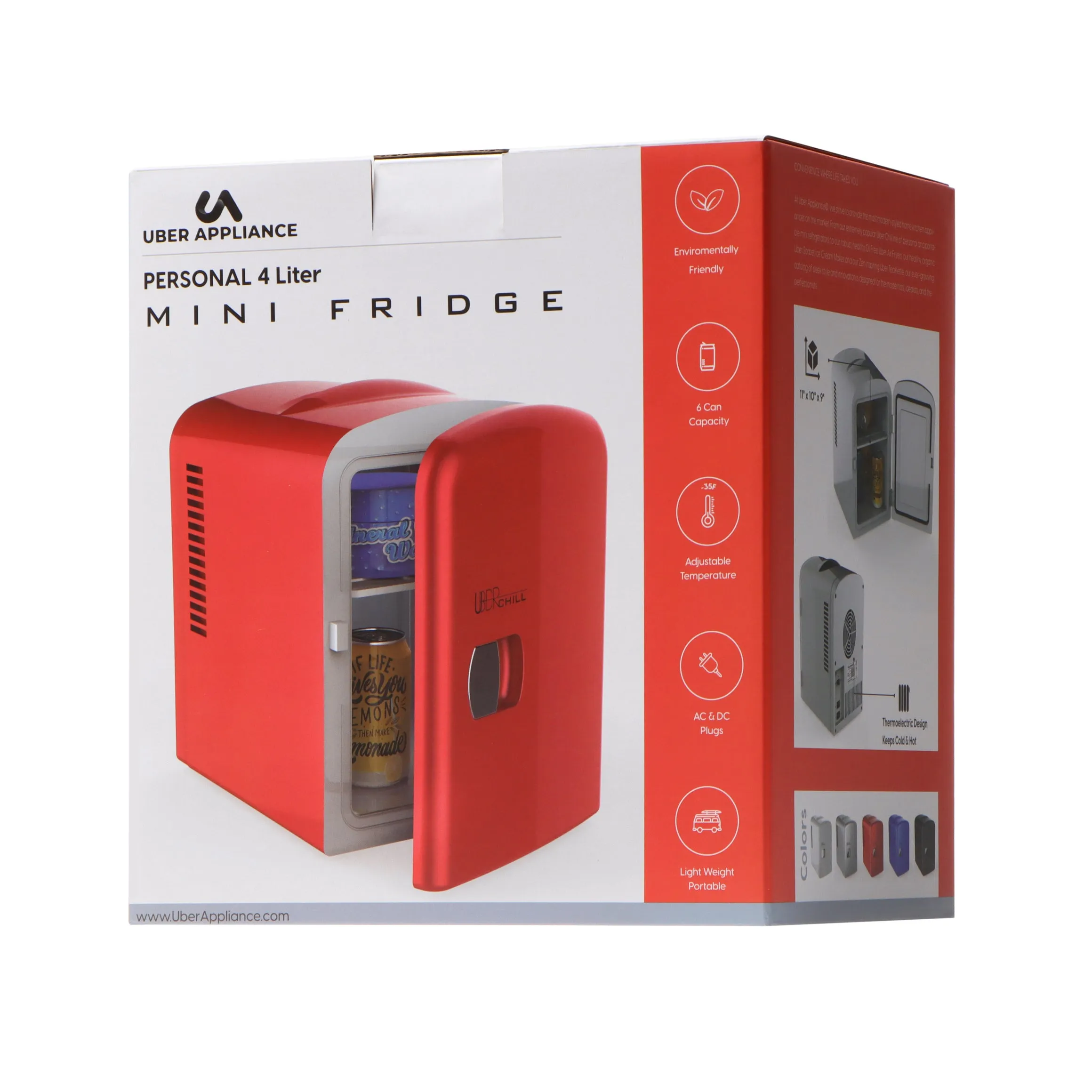 Uber Chill 6 Can Mini Fridge