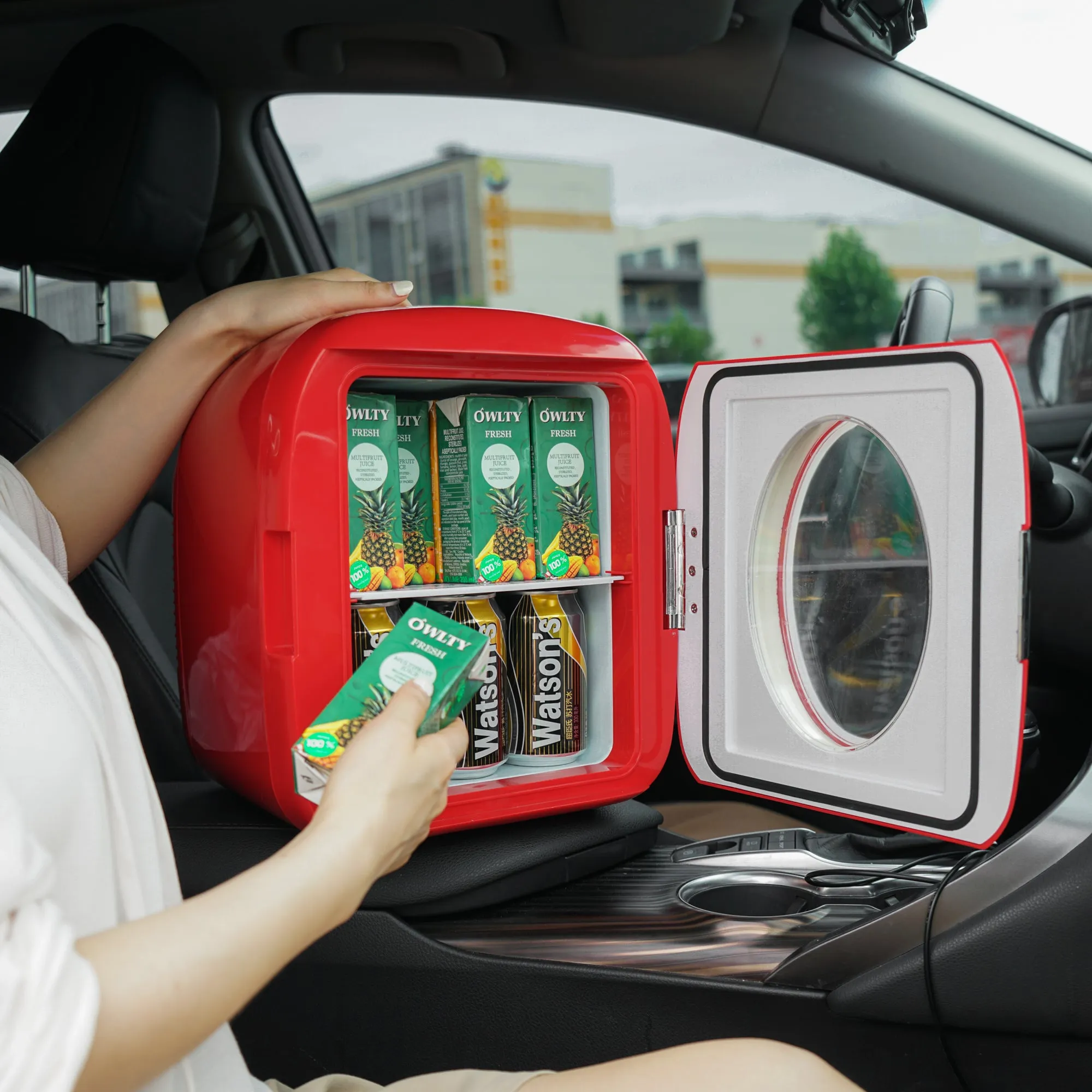 Uber Chill XL 12 Can Mini Fridge