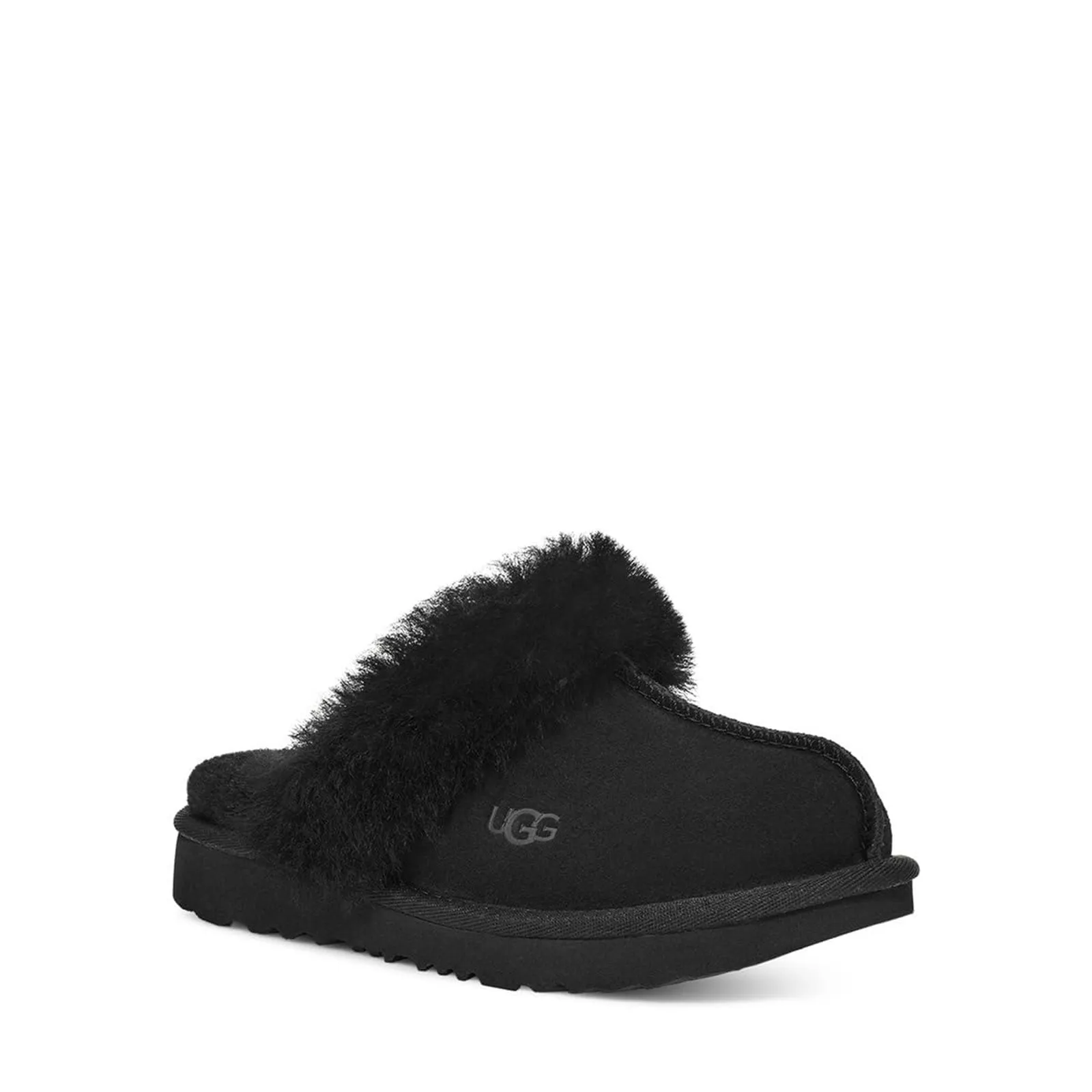 UGG Unisex-Child Cozy Ii Slipper, Black Toddler