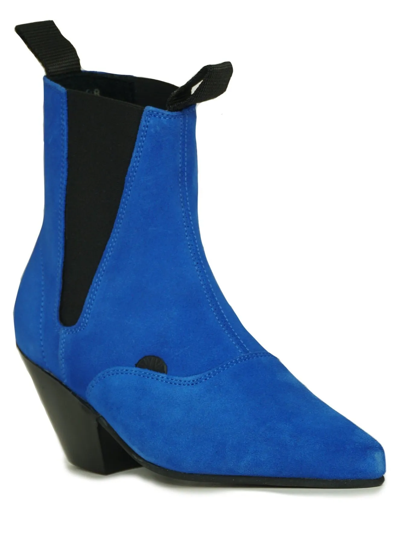 Underground Fred Winklepicker Royal Blue Suede Boot