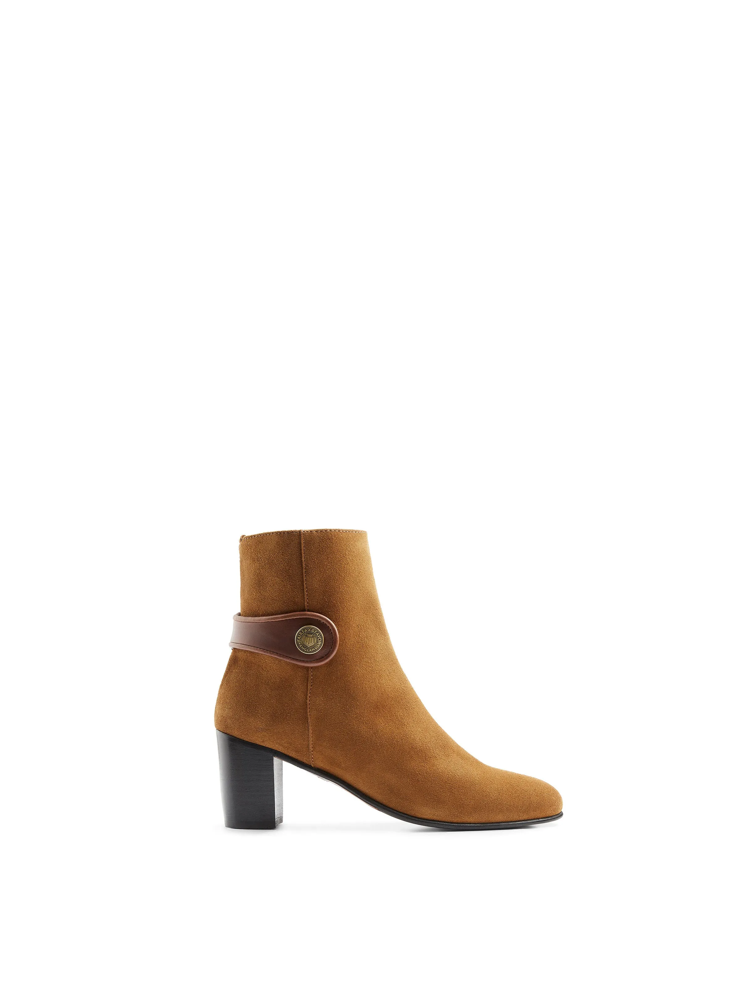 Upton Ankle Boot - Tan Suede