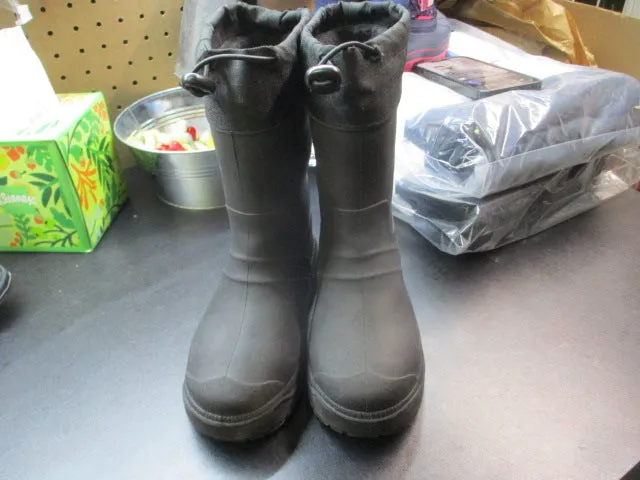 Used Kids Rubber Snow Boots Size 12