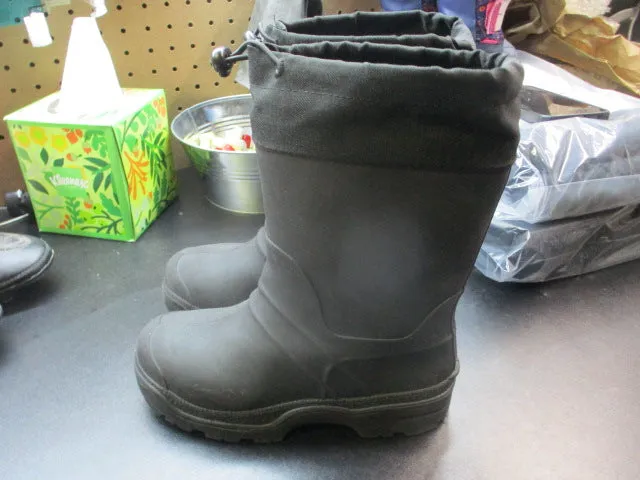 Used Kids Rubber Snow Boots Size 12