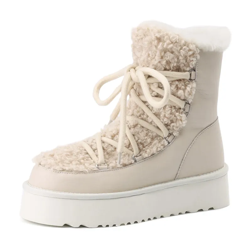 USS Shoes Hana Women's Snow Platform Boots