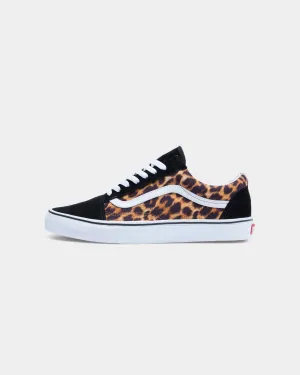 Vans Men's Old Skool (Leopard) Black/True White