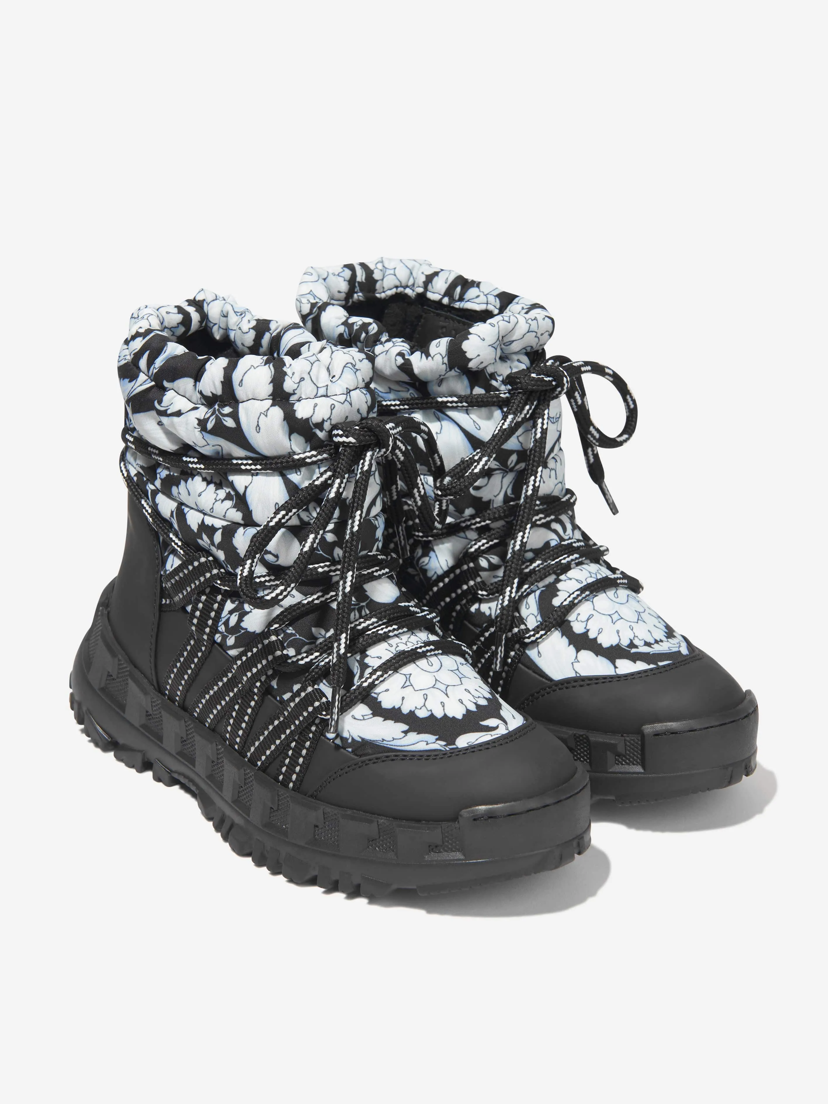 Versace Kids Barocco Snow Boots